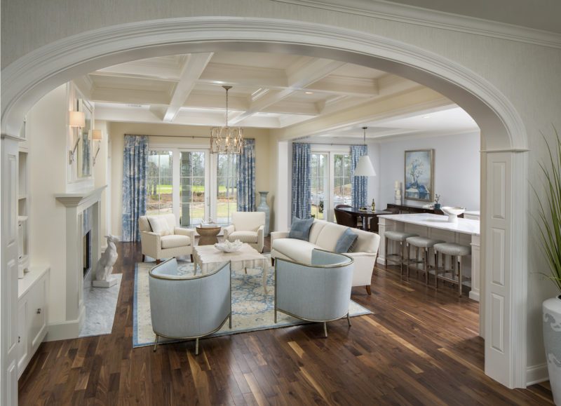 New home living room design