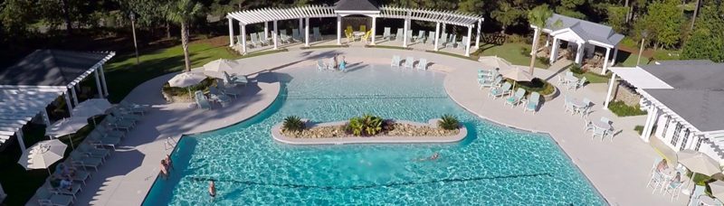 Resort style pool 
