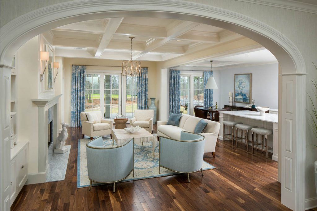 New home living room design