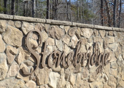 Stonebridge sign Woodside