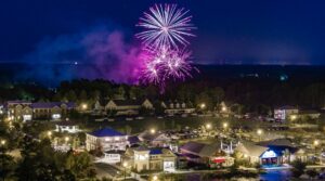 Village at Woodside fireworks