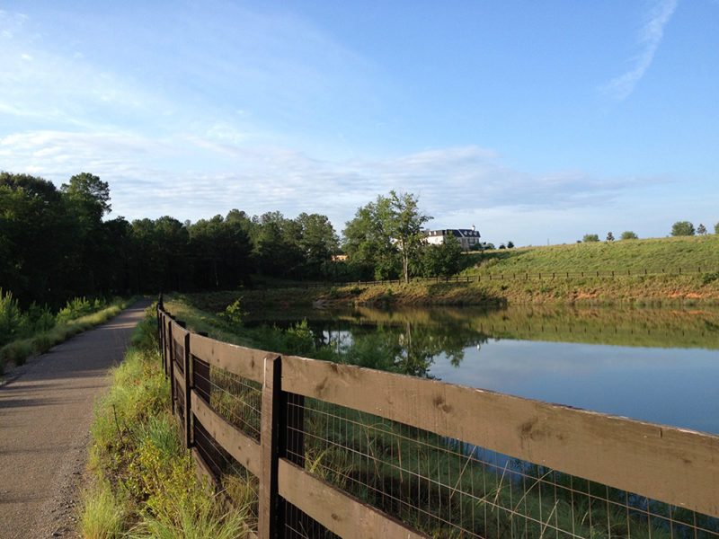 Nature & Walking Trails Luxury Gated Communities SC Woodside