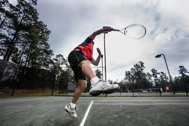 tennis at Woodside Communities